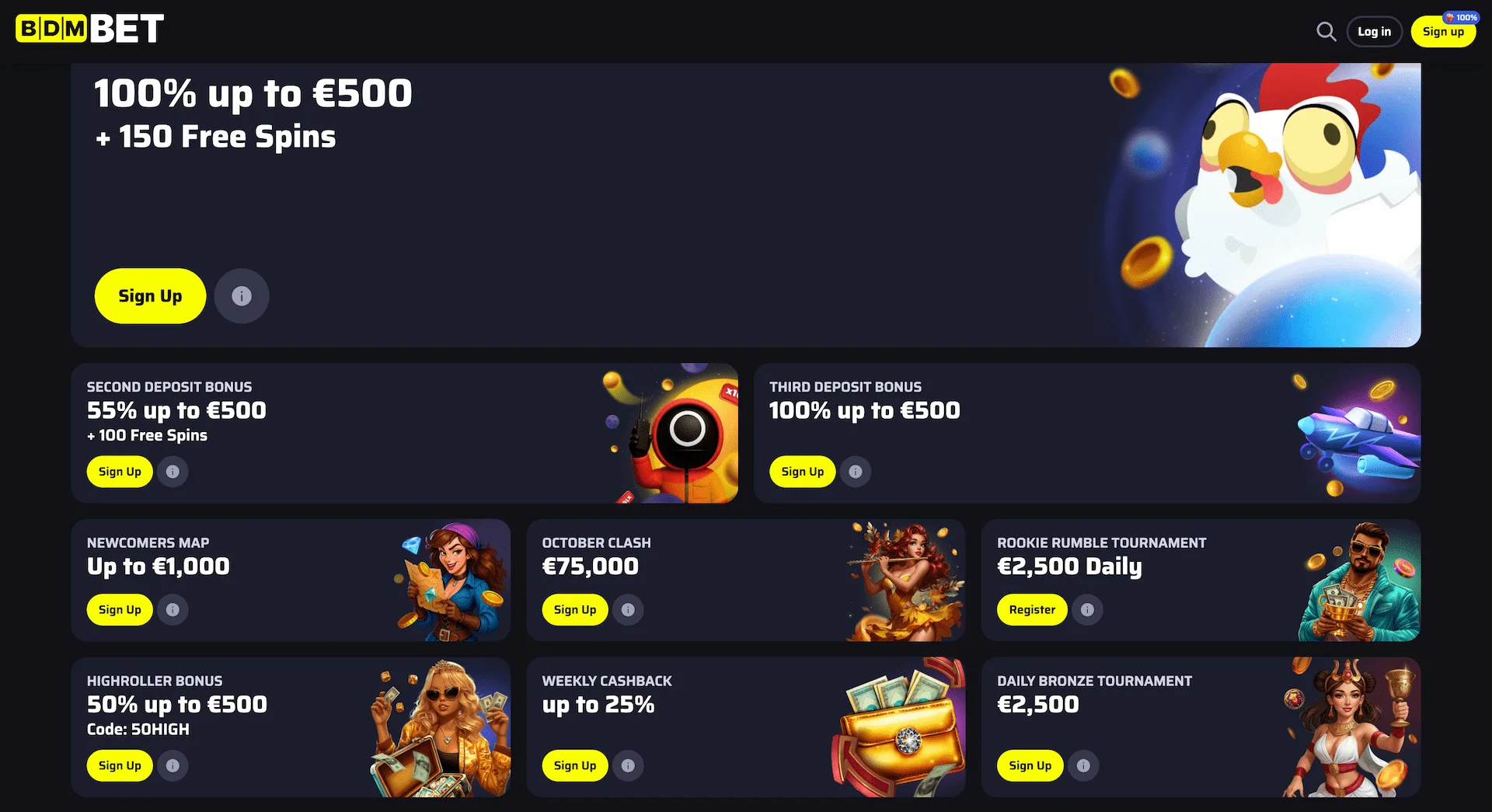 BDMbet Bonus de Casino